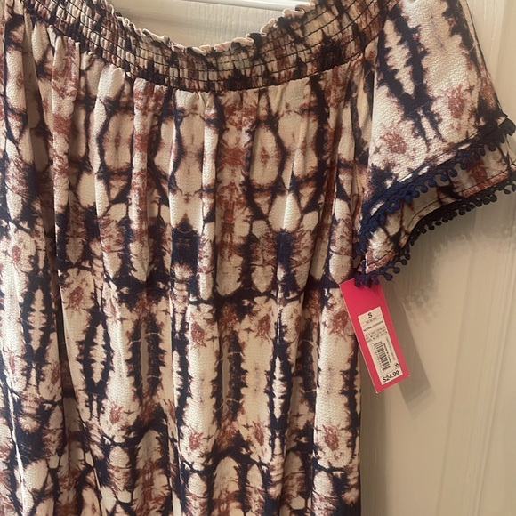 NWT off the shoulder mini dress - Picture 2 of 5